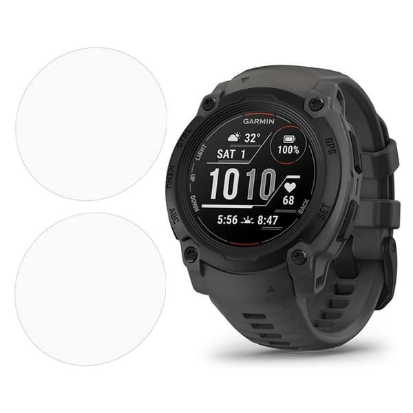 2-pack Garmin Instinct E 40mm Watch Screen Protector Clear Flexible Film Transparent