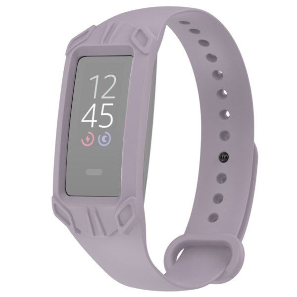 Amazon Halo View silikonikellon hihna suojakotelolla - Vaaleanvioletti Purple