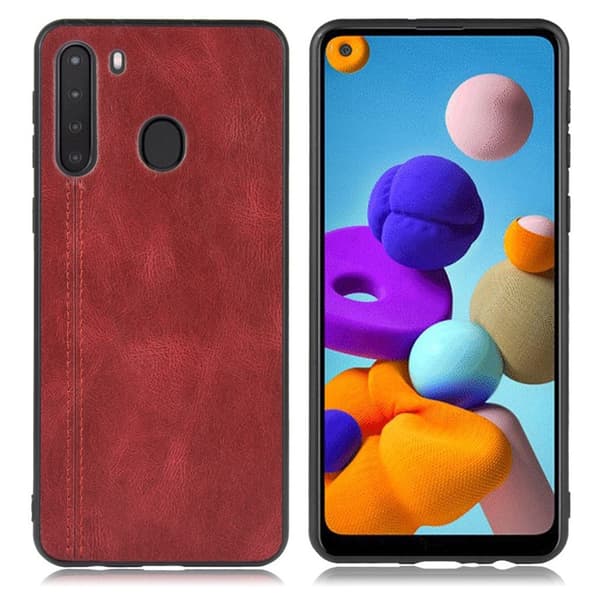 Admiral Samsung Galaxy A21 deksel - Rød Red