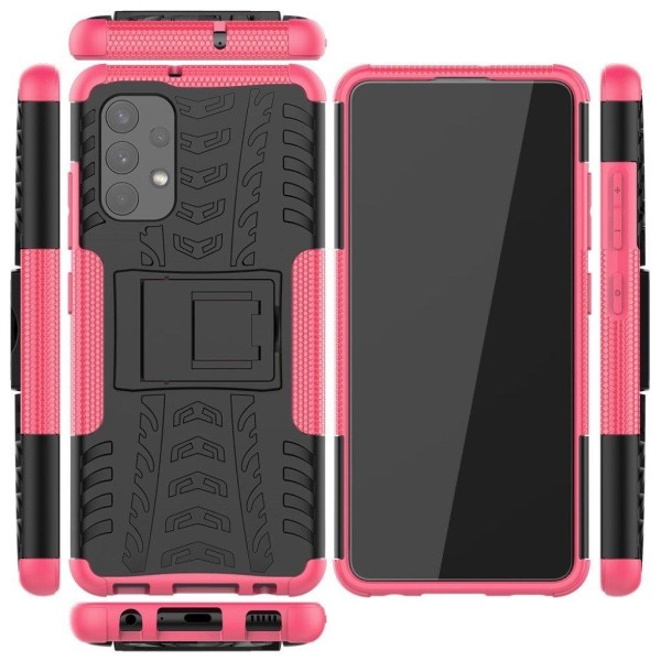 Offroad Samsung Galaxy A32 cover - Lyserød Pink