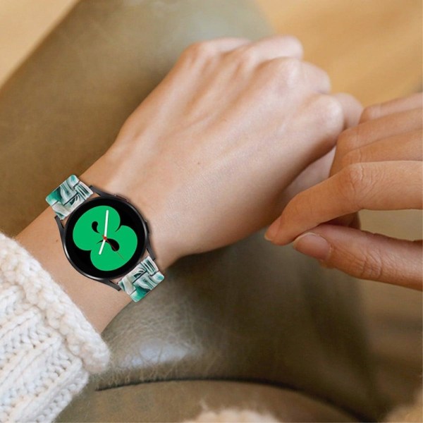 20mm Huawei Watch GT 2 42mm / Watch 2 resin watch strap with sta Grön