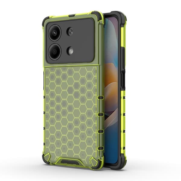 Bofink Honeycomb Xiaomi Redmi Note 13R Pro skal - Grön Grön