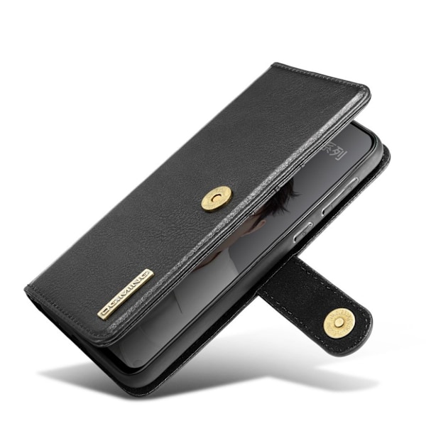 DG.MING Huawei Nova 5 2-in1 Wallet kotelot - Musta Black