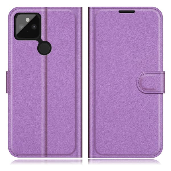 Classic Google Pixel 5a flip kuoret - Violetti Purple