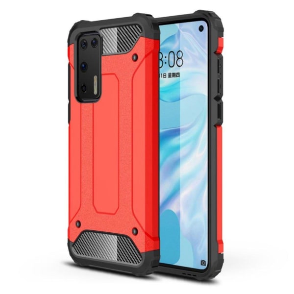 Armour Guard case - Huawei P40 - Red Red