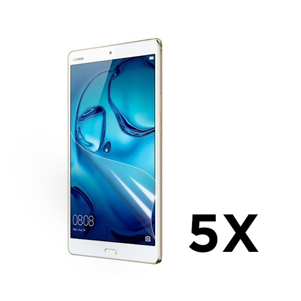 Huawei MediaPad M3 8.4 LCD Skärmskydd - 5-Pack Transparent