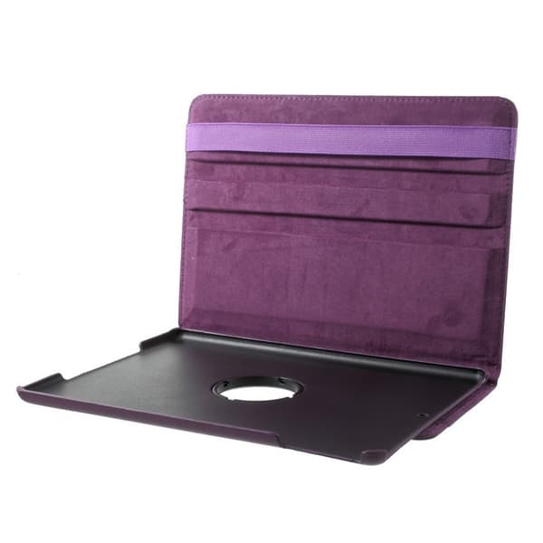 iPad (2017) Etui med 360 grader stand - Lilla Purple