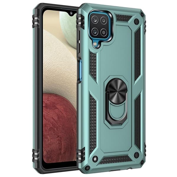 Bofink Combat Samsung Galaxy A12 5G skal - Grön Grön