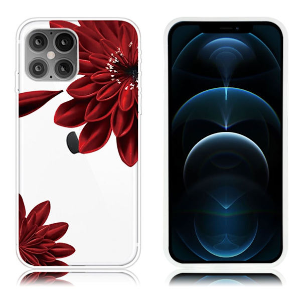 Deco iPhone 12 Pro Max cover - Rød Red
