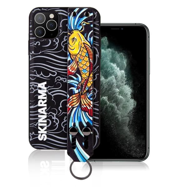 SKINARMA Ikimono - iPhone 11 Pro Max - Kigoi (Fisk) multifärg