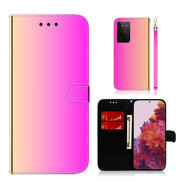 Mirror Samsung Galaxy S21 Ultra 5G fodral - Rosa Rosa