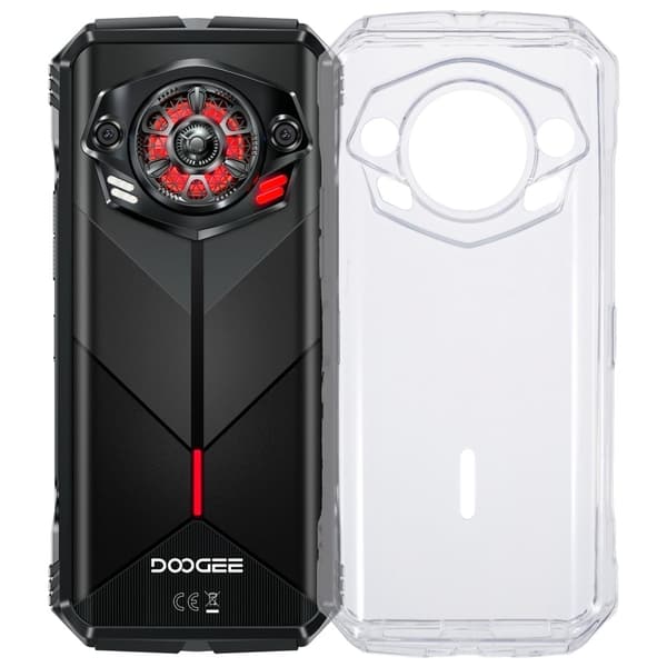 Doogee S Punk Case Soft Flexible Drop Protection Phone Cover - Transparent Transparent