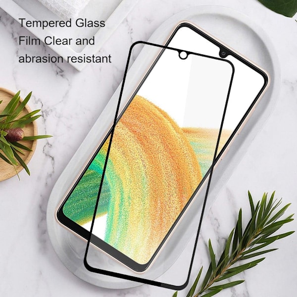 2 stk AMORUS ekstra stærk glasskærmbeskytter til Samsung Galaxy F04 / M04 / A04e Transparent