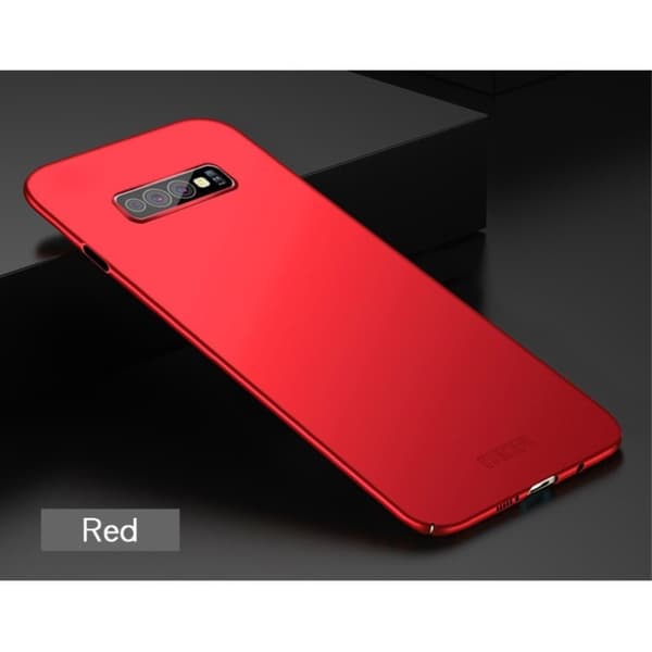 MOFI Shield Samsung Galaxy S10e ultra-tyndt mat etui - Rød Red