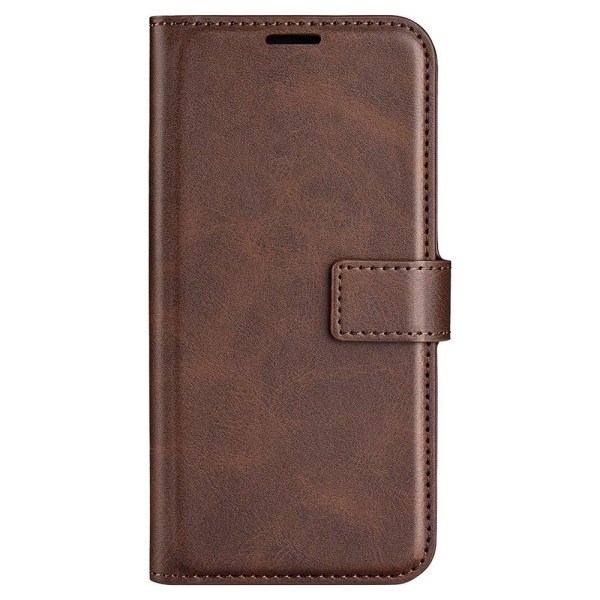 Samsung Galaxy M33 5G nahkainen lompakokkotelo - Ruskea Brown