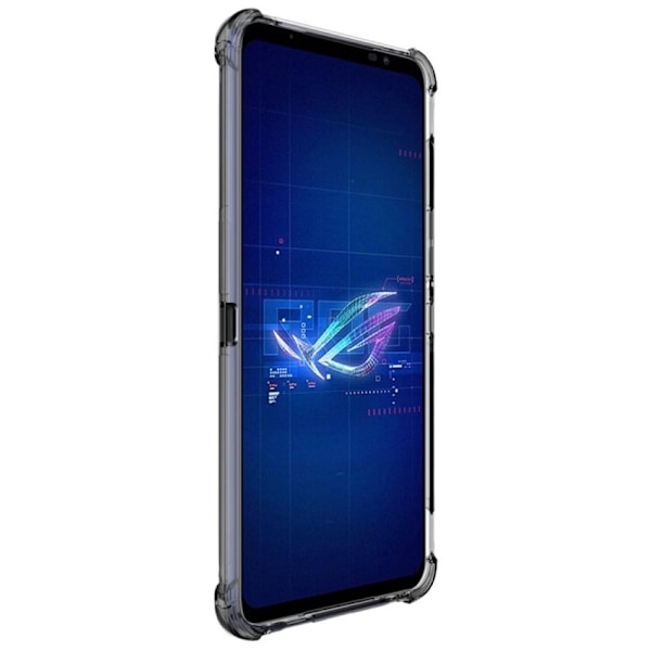 IMAK Airbag-skydd för ASUS ROG Phone 6 - Genomskinlig Svart Transparent