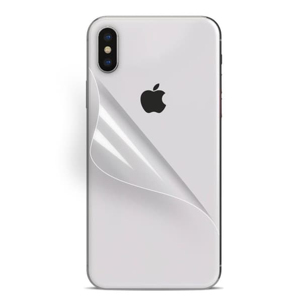 iPhone XS anti-ridse bagsidebeskyttelse Transparent