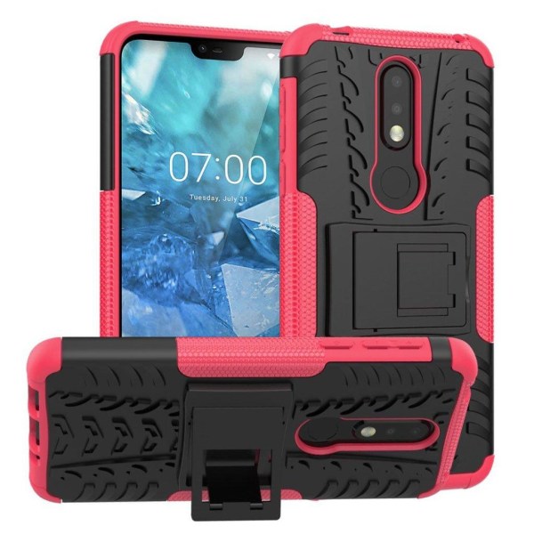 Offroad Nokia 7.1 cover - Rose Pink
