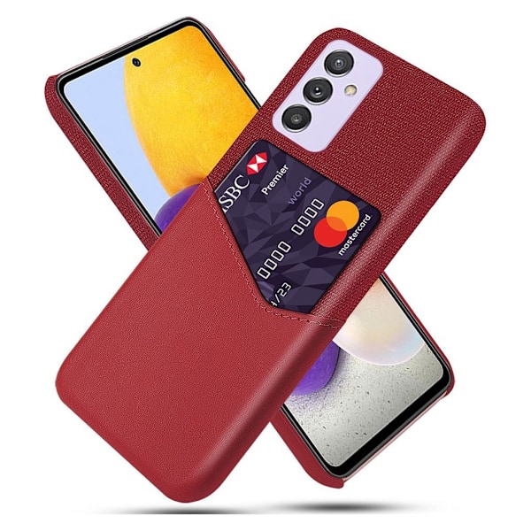 Bofink Samsung Galaxy Quantum 2 / A82 5g Card Suojakuori - Punainen Red