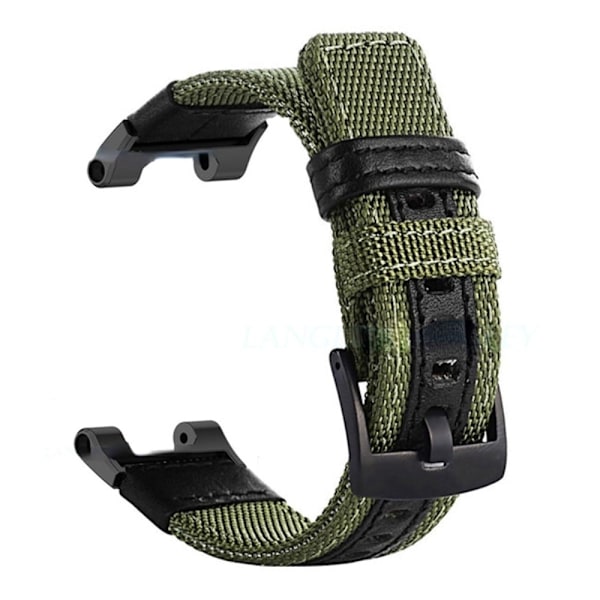 Amazfit T-Rex Pro / T-Rex / Ares klockarmband i nylon - Grön Grön