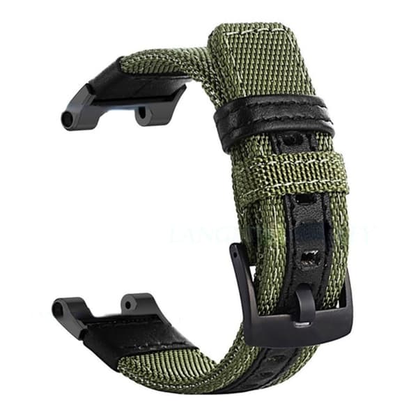 Amazfit T-Rex Pro / T-Rex / Ares nylonkellon hihna - Vihreä Green
