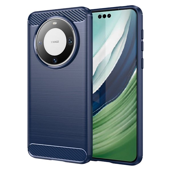 Carbon Flex Etui Huawei Mate 60 Pro+ - Blå Blue