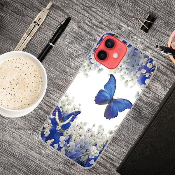Deco iPhone 13 skal - Blå Fjärilar Blå