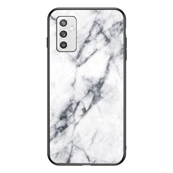 Fantasy Marmor Samsung Galaxy M52 5G skal - Vit Marmor Vit