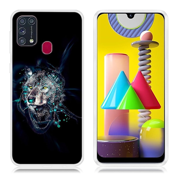 Deco Samsung Galaxy M31 skal - Varg multifärg