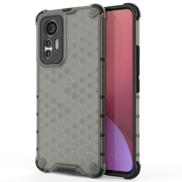 Bofink Honeycomb Xiaomi 12 Lite kotelot - Musta Black
