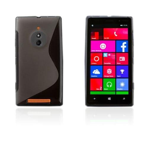 Lagerlöf (grå) Nokia Lumia 830 Deksel Silver grey