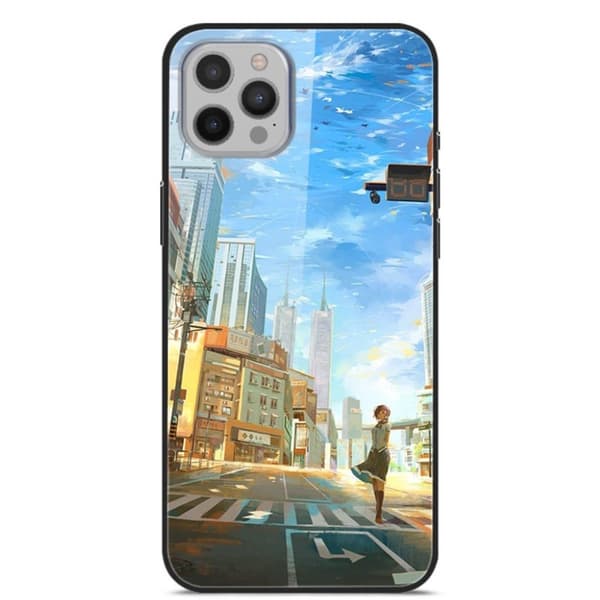 Fantasy iPhone 12 Pro Max Deksel - Tokyo Multicolor