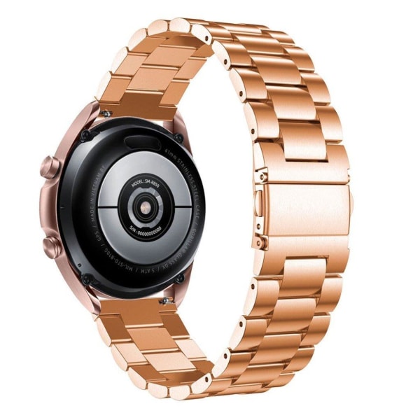 Samsung Galaxy Watch 3 (41mm) rostfritt stål klockarmband - rosa guld Rosa