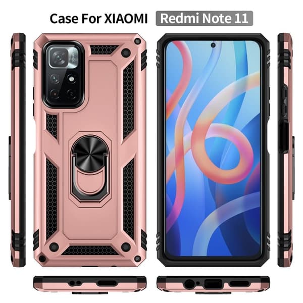 Bofink Combat Xiaomi Redmi Note 11T 5G / 11S 5G Etui - Rose Gull Pink