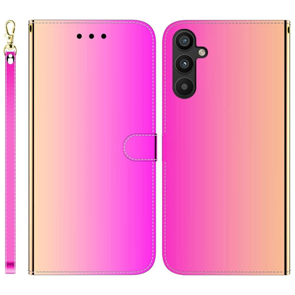 Mirror Samsung Galaxy A54 Flip Fodral - Rose Rosa