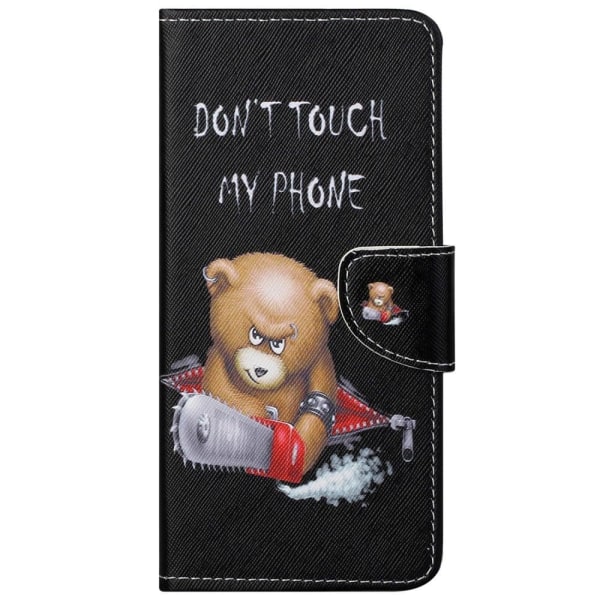 Wonderland Samsung Galaxy A73 Flip Etui - Bjørn Black