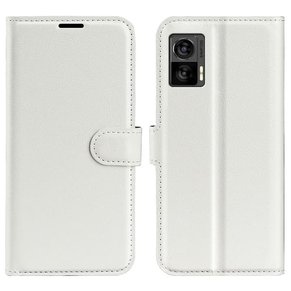 Classic Motorola Edge 30 Neo Flippetui - Hvit White