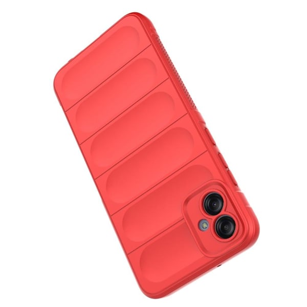Blødt grebsformet cover til Samsung Galaxy A04e - Rød Red