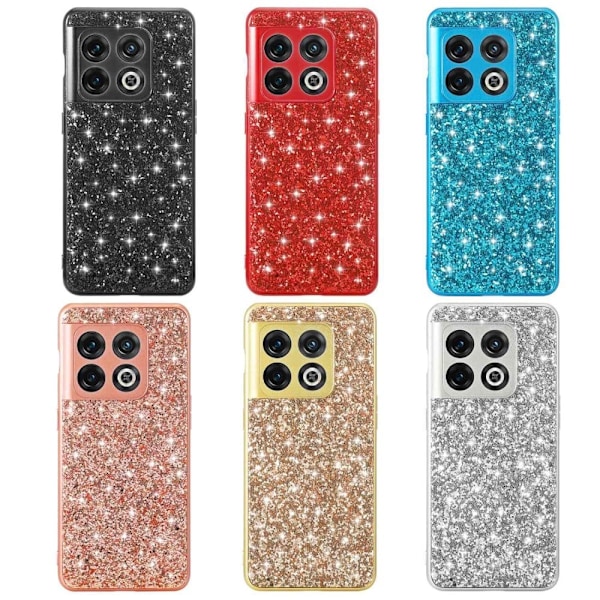 Glitter OnePlus 10 Pro Suojakotelo - Sininen Blue