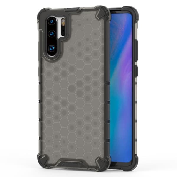 Bofink Honeycomb Huawei P30 Pro deksel - Svart Black