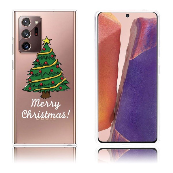 Christmas Samsung Galaxy Note 20 Ultra Etui - Christmas Træ Green