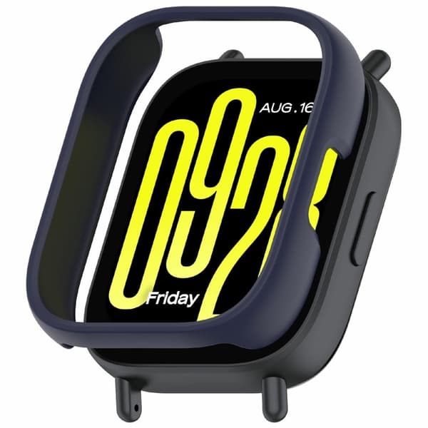 Xiaomi Redmi Watch 5 Lite Beskyttende deksel Hollow-Out PC Watch Frame Case - Midnattsblå Blue