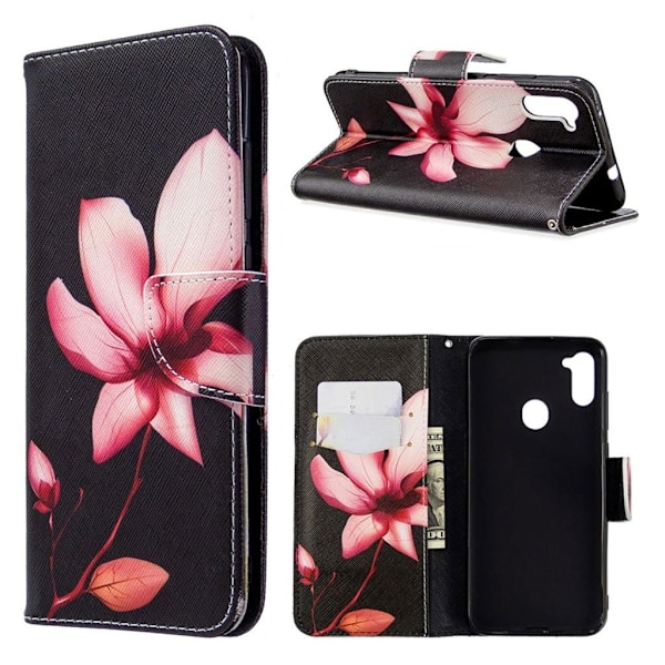 Wonderland Samsung Galaxy A11 / M11 Etui - Livlig Sommerfugl Multicolor
