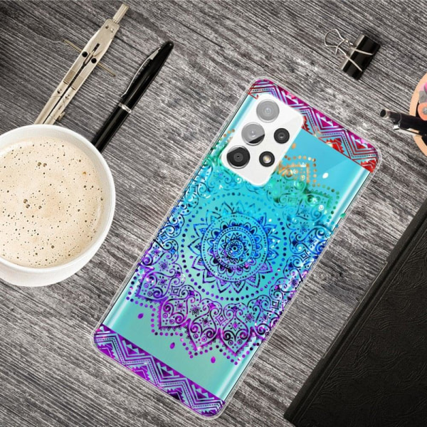 Deco Samsung Galaxy A53 5G Etui - Farverig Mandala Mønster Multicolor