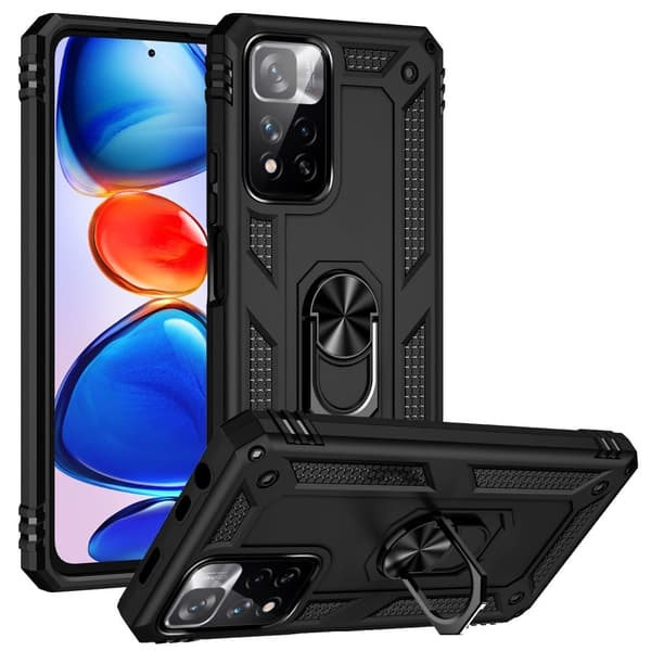 Bofink Combat Xiaomi Redmi Note 11 Pro / 11 Pro Plus Etui - Svart Black