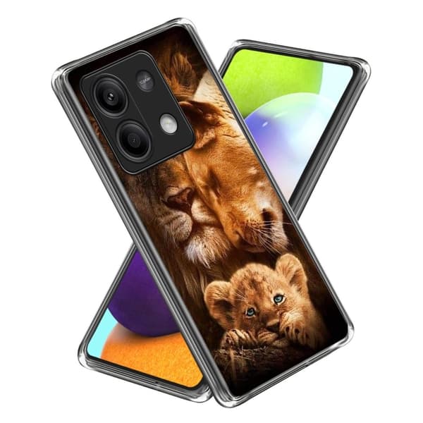 Deco Xiaomi Redmi Note 13 5G  deksel - Style H Brown