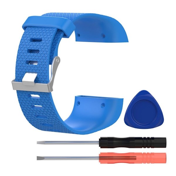 Fitbit Surge sporttinen ranneke - Vaaleansininen koko S Blue