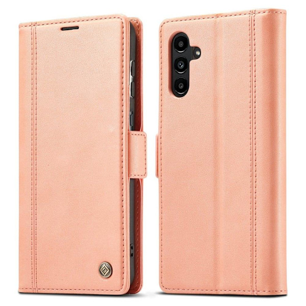 LC.IMEEKE Samsung Galaxy A14 Flip Etui - Lyserød Pink