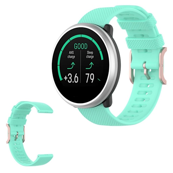 Polar Ignite klockarmband i silikon - Cyan Grön