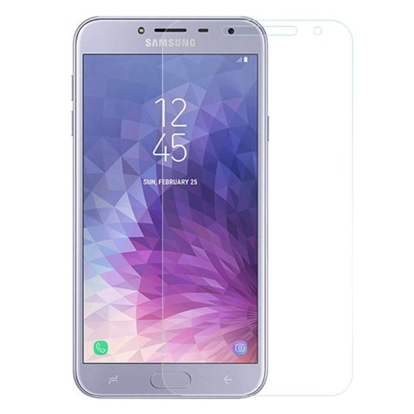 Samsung Galaxy J4 (2018) buet kant tempereret glas skærmbeskytter Transparent